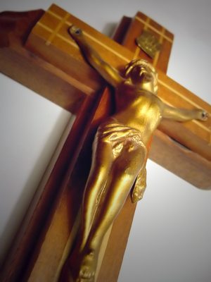 Golden Crucifix